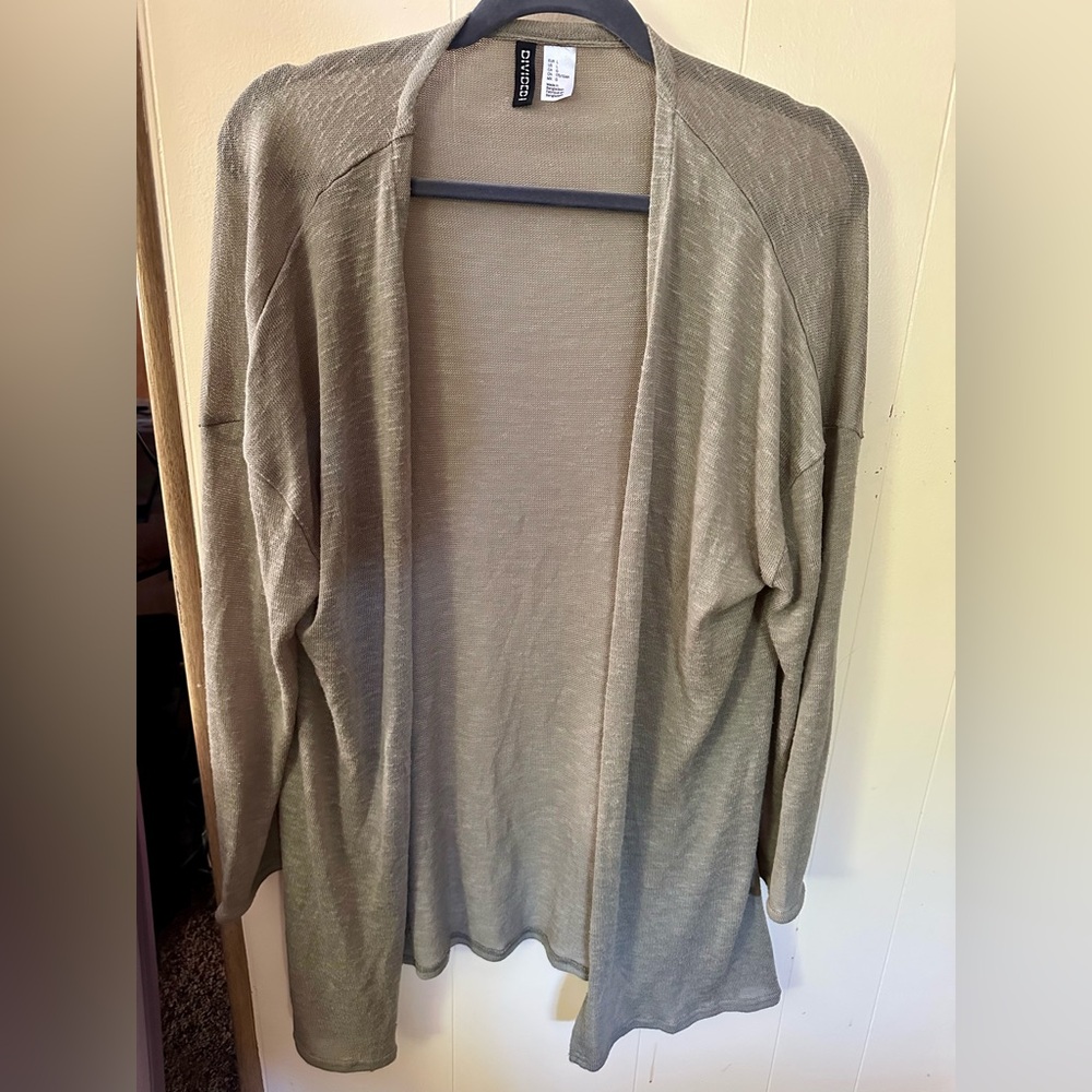 H&M Divided Longline Cardigan Large L